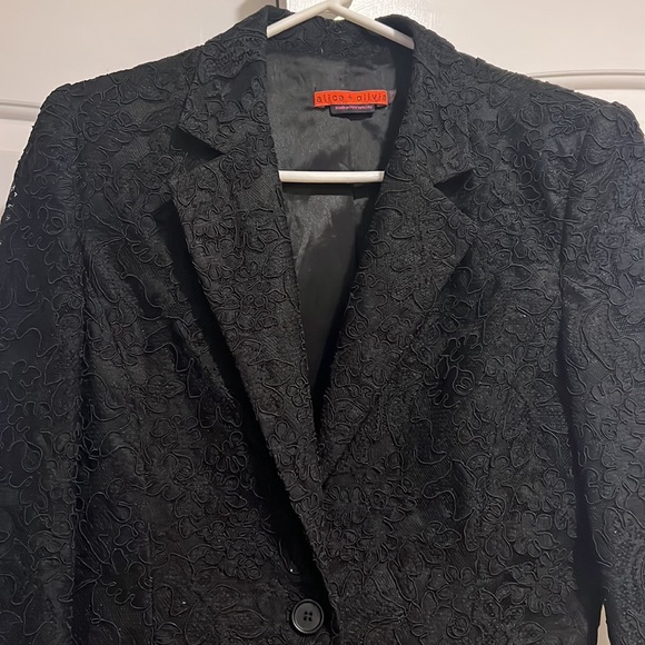 Alice & Olivia Lace Blazer EUC - Picture 2 of 5